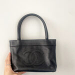 Caviar Leather Chanel mini tote