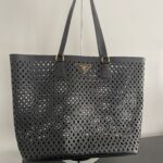 Prada Laser Cut Leather tote bag