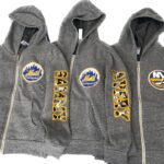 Custom sports zip up