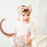 Two Toned Rose Ribbed Footie