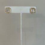 Sterling silver / Gold Filled Square Stud