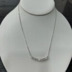 Sterling Silver Bar Necklace
