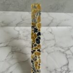8 " gold silver Mezuzah Case