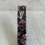 5'' Burgundy Mezuzah Case