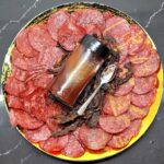 11oz - Jerky Salami platter: Beit Yosef / SBD meat