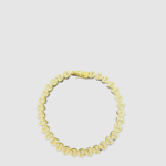 Glamorous Gold Heart Bracelet