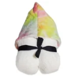 Rainbow tie dye hooded towel by Winx and Blinx