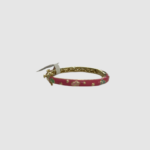 Pink Enamel Bangle