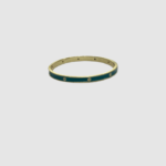 Turquoise Enamel Bangle