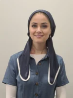 Dri-Fit Workout Pretied Scarf- Shorter Tails - Image 2