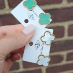 Big VC Gold Plated Studs