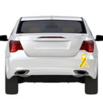 Bring them home now yellow ribbon car magnet Israel flag car magnet