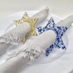 Jewish Star Napkin Rings (Set of 4)