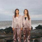 SYLC Rose Gold Satin Pants