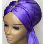 Esther Silk Tie - Violet