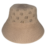 Crocheted Flower Bucket Hat