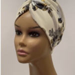 Bronze/ Light Blue/ Off White Turban