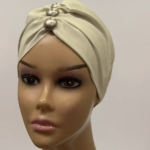 Stone Jeweled Cotton Turban