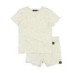 Soft Floral Short Set