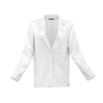 SYLC White Satin Blazer