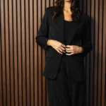 SYLC Black Studded Blazer