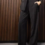 SYLC Black Studded Pants