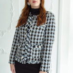 Bella Houndstooth Jacket