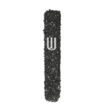 Mezuzah-black glass 12CM