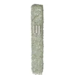 Mezuzah-Grey Glass 12CM