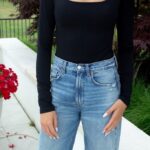 SEAMZ Square Neck Body Suit