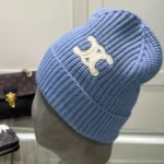 Cel Blue Beanie Hat in stock
