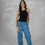 SYLC Denim Cargo Pants