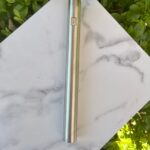 NICKEL Brass Design Mezuzah Case.