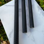 MATT BLACK Brass Twisted Design