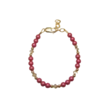 Mulberry and Crystal Bracelet
