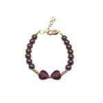 Plum Bow Bracelet