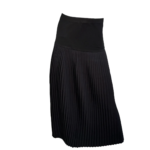 Black Pleated Skirt
