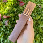 Walnut Wood+ Gold Shin