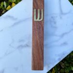 Walnut Wood + Gold Shin