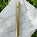 Light Brass (Gold) Design Mezuzah Case