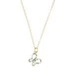 COLORFUL BUTTERFLY SHAPE NECKLACE