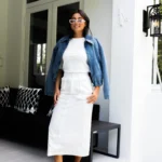 Canvas Skirt White