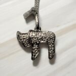 White Gold Chai Pendant