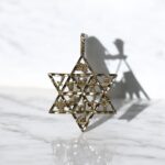 Star of David Pendant with the 12 Tribes of Jacob
