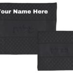 Custom Black Tallit and Tefillin Set