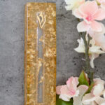 Gold Flake Mezuzah