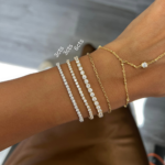 Lab Grown Tennis Bracelet Round - Image 3