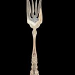 Sterling Silver Serving Fork ButtercupPattern