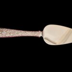 Sterling Silver Repoisse Pattern Pie Server by Kirk Stieff