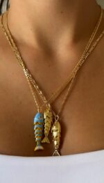 Fish Pendant Necklace - Image 2